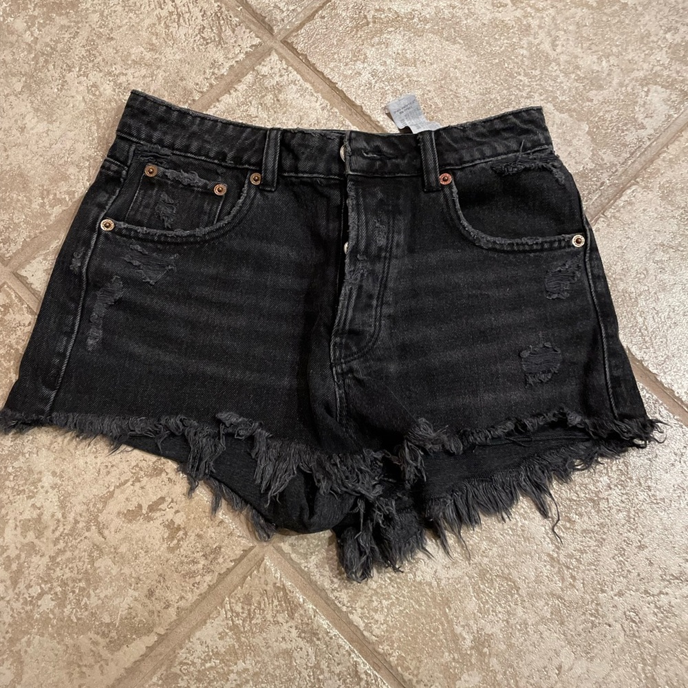 Zara denim shorts